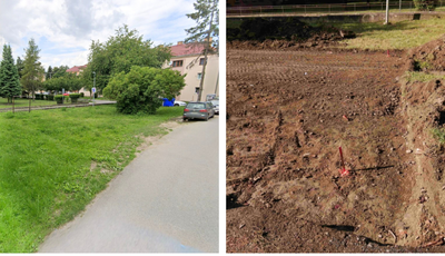 Parkovisko na Ul. 9. mája