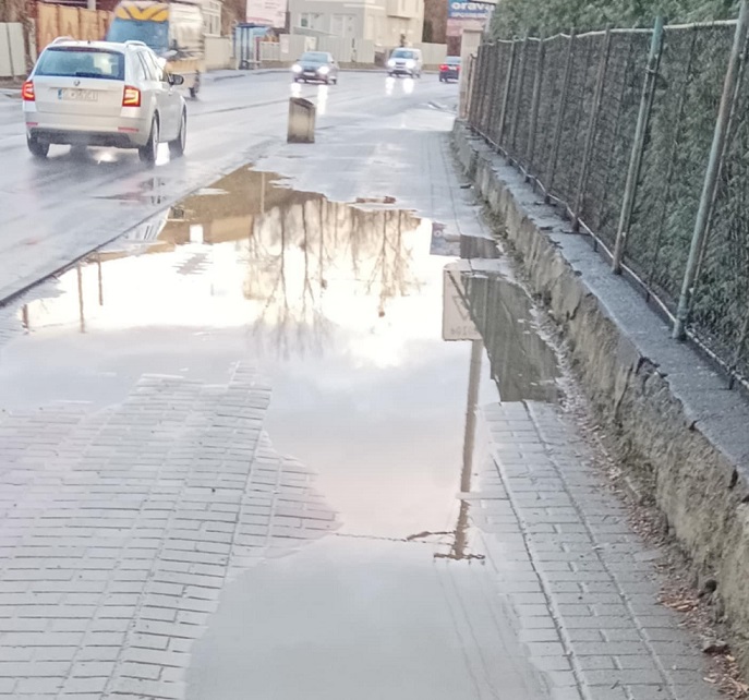 Oprava chodníka na ul. Prešovskej