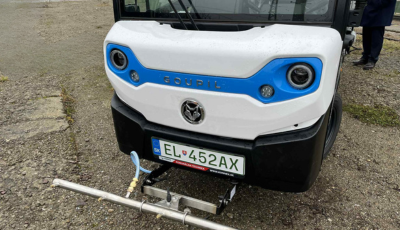 Nová komunálna technika v Sabinove