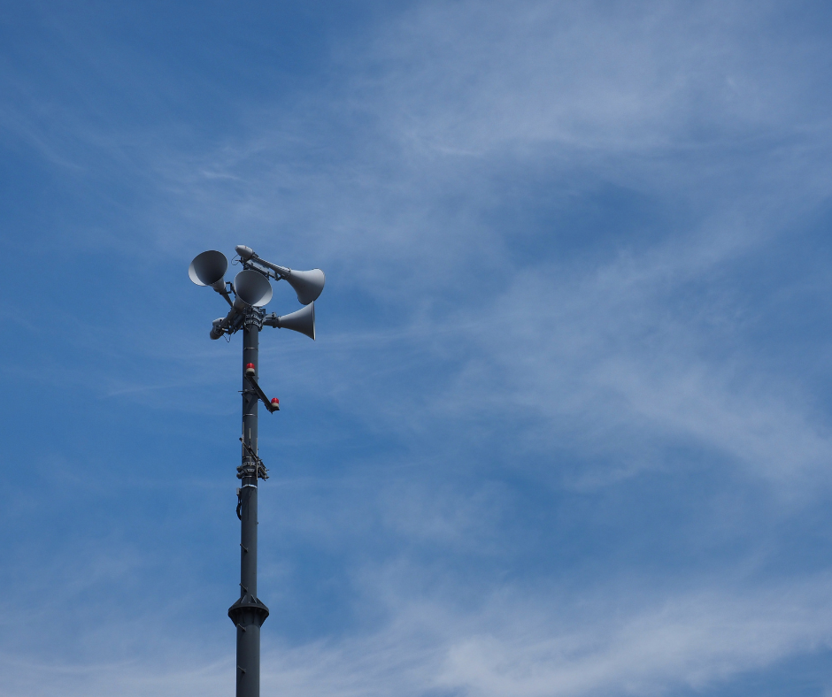 Skúška systému varovania v meste Sabinov - 10.4.2026