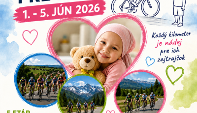 „Na bicykli deťom pre život“ – pridajte sa k zbierke!