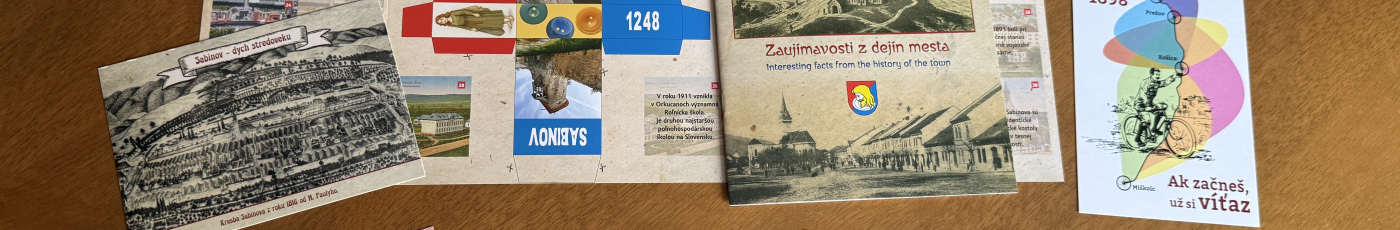 Sabinov potvrdil svoju jedinečnosť: Naše propagačné materiály sú najkrajšie na Slovensku! 